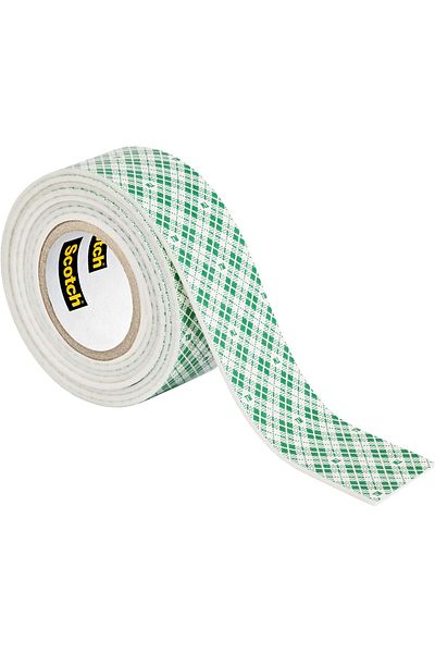 erorex Mount Indoor Tape 1 In X 50 In 2.54Cm X 1.27M Holds Up 6.8 Kg Whole Roll White Color Multi Surface