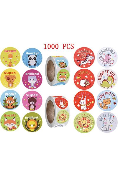 erorex Next 1000 Pcs Teacher Motivational Stickers For Kids Deal Stickers For Kids Behavior Incentives1