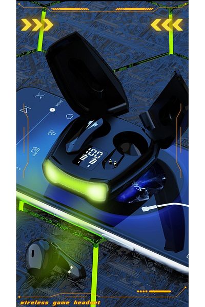 erorex Cq3 True Wireless Bluetooth Earphones Bluetooth 5.1 Wireless Earbuds For Android & Iphone Up To 25