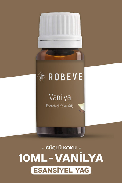 ROBEVE Vanilya Uçucu Yağ Esansiyel Yağ Uçucu Koku Yağı Hava Nemlendirici Uçucu Yağı Difüzör Esansı 10ML