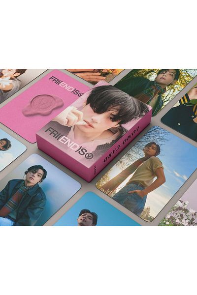erorex 55Pcs Kpop Bts V Solo Album Photocard Bts Kimtaehyung 2024 New Album Fri End S Lomocard Set Lomo