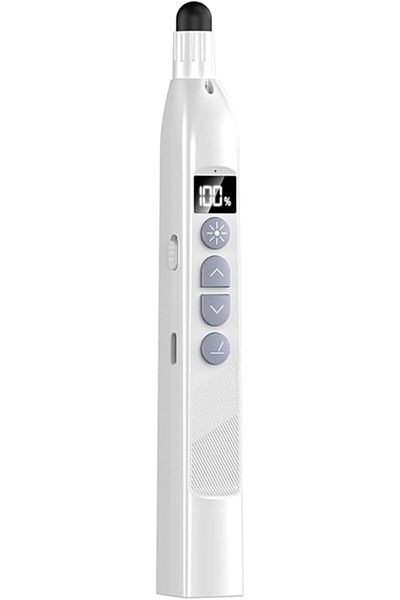erorex Wireless Presenter Remote Controller Wireless Presentation Pointer With Stick Stylus Pen For