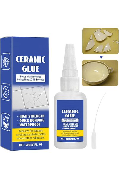 erorex Ceramic Repair Glue Pottery Glue Adhesive High Temperature Resistant Ceramic Glue To Repair Pottery