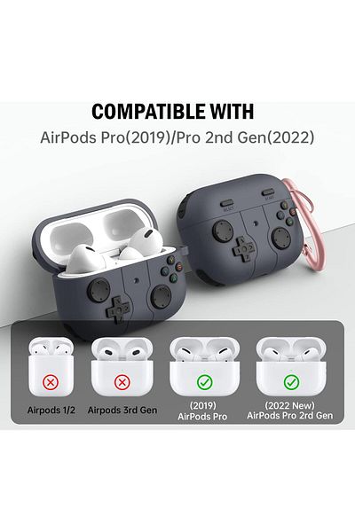 erorex Airpods Pro 2 Case Cover And Airpods Pro 1St Case With Keychain For Airpods Pro 2Nd Case 2022 And