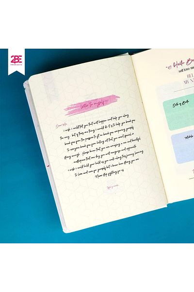 erorex Universe A5 Printed Notebook With Elastics