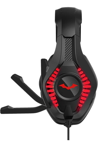erorex Tf0934 Transformers Pro G4 Wired Gaming Headphones Red