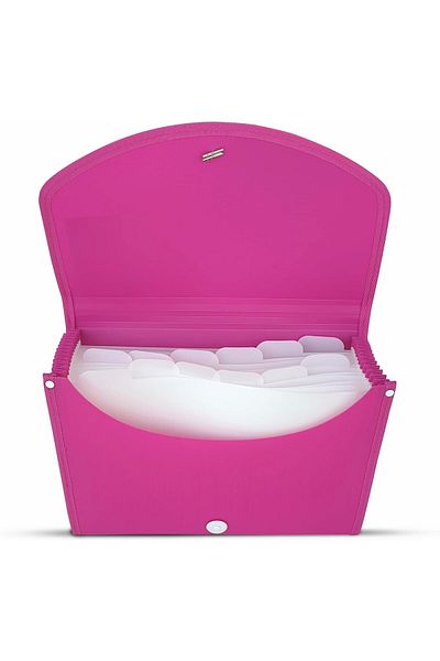 erorex Expansion File 13 Grids With String Pink 13 Pockets Expanding Folders Store Your Documents And Are