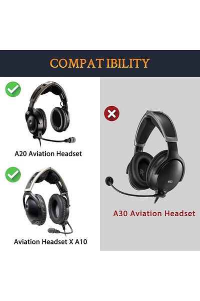 erorex Replacement Ear Pads For Bose A20 Aviation Headset Aviation Headset