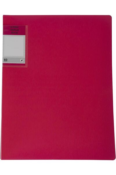 erorex Display Book 60 Pocket Pink