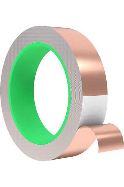 erorex Copper Tape Copper Foil Tape Copper Foil With Conductive Adhesive For Guitar Emi Shielding Crafts