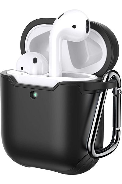 erorex غطاء سيليكون مطور لسماعات Airpods Pro الجيل الثاني والأول 2023 2022 2019 مع سلسلة مفاتيح صلبة