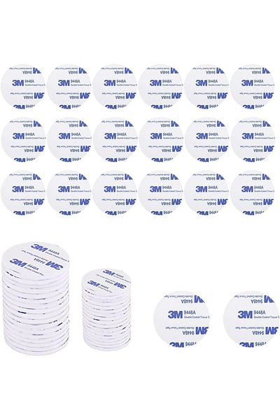 erorex 200 Pcs Double Sided Foam Tape Diameter 30 Mm Round Double Sided Tape Double Sided Tape Heavy Duty