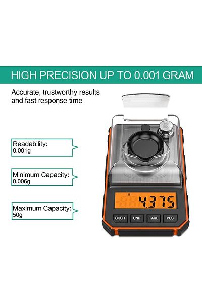 erorex Digital Milligram Scale Portable Mini Scale With Display Precision Professional Pocket Scale With