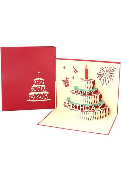 erorex 3D Pop Up Birthday Cards Birthday Pop Up Greeting Cards Laser Cut Happy Birthday Cards Including
