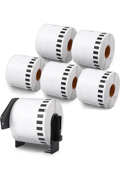 erorex Label Replace For Brother Ql 820Nwb Dk 2205 Continuous Length 62Mm X 30.48M 2 3 7 Inch X 100' Paper