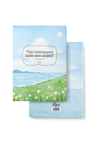 heybem „Dacă ai crezut, tu ești cel suprem!” Caiet A5 cu conținut de versuri și hadis