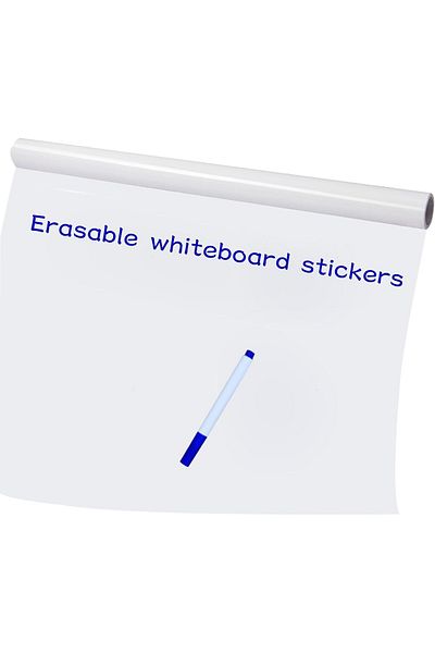 erorex Self Adhesive Whiteboard Sticker Removable Wallpaper For Home Office Classroom Portable Dry Erase