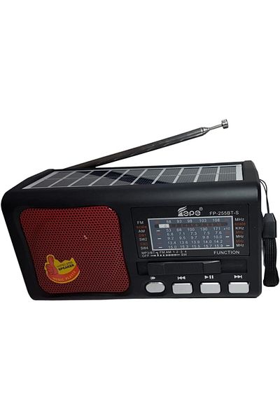 erorex مكبر صوت لاسلكي محمول بتقنية البلوتوث مع راديو FM AM Sw ستيريو Bass مزود ببطاقة Tf ومشغل USB Aux Mp3