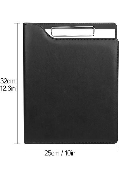 erorex Clipboard Folder Portfolio With Letter A4 Size Writing Pad Clipboard Card Holders Sleeve Men Women