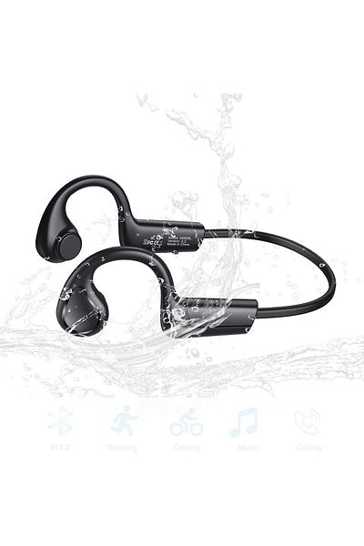 erorex Open Ear Bluetooth Headphones With Noise Canceling Mic Waterproof Wireless Earbuds For Meeting