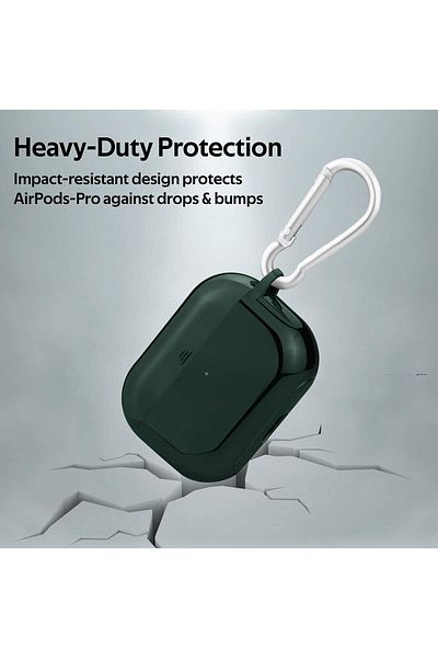 erorex Anti Slip Sporty Silicon Earbuds Cover For Airpods Podskin.Pink