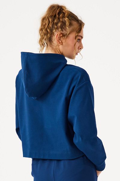 Jerf Navy Blue Aura Casual Hoodie