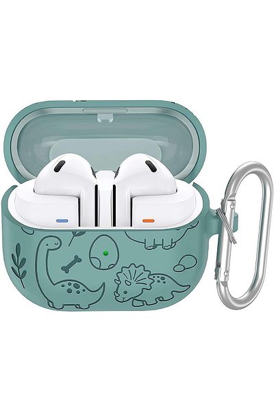 erorex جراب Google Pixel Buds Pro 2022 غطاء واقٍ ممتص للصدمات مع حلقة تثبيت آمنة وقفل