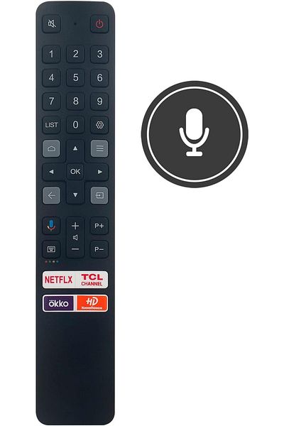 erorex جهاز تحكم عن بعد بديل صوتي Erf3A80 مناسب لتلفزيون Hisense الذكي 65A71Gqtuk 65A72Gq 75A7Gqtuk 65A79Gq