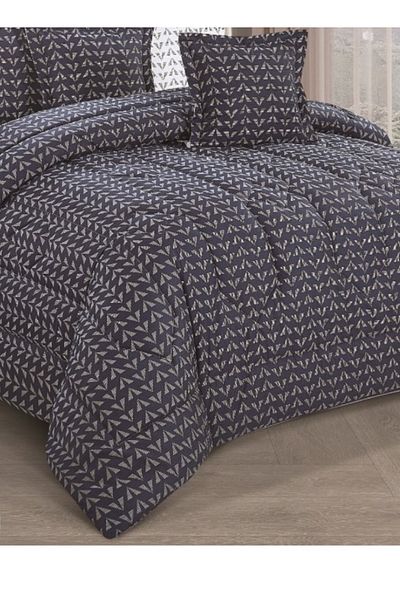 smart home Double-sided comforter set, 8-piece duvet cover set, 8-piece double duvet cover set