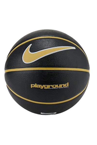 Nike Everyday Playground 8P Graphic Deflated Unisex Siyah Basketbol Topu N.10...