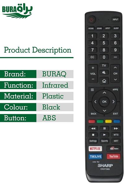 erorex Panasonic Smart Tv Remote Replacement Remote Control For Panasonic Smart Tv Lcd Led With Netflix