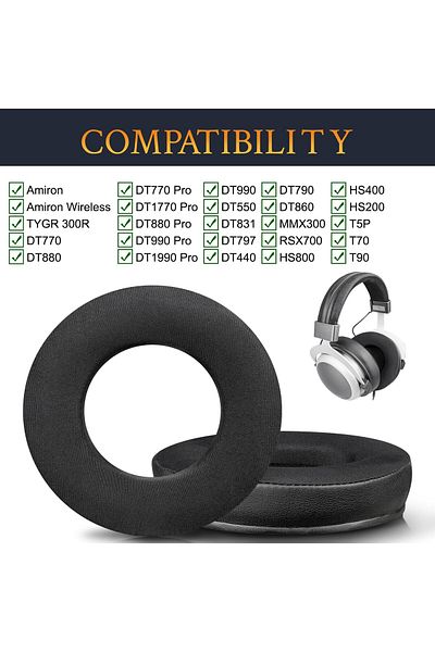 erorex Replacement Earpads For Sony Wh 1000Xm3 Wh1000Xm3 Headphones Ear Pads Cushions With Noise Isolation