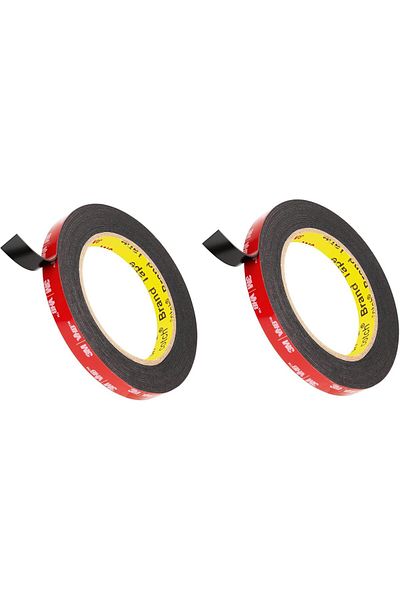 erorex 3M Double Sided Mounting Tape Vhb 0.5 Inch X 15.4 Ft 0.025In Thick Black 5925 Heavy Duty Foam Tape