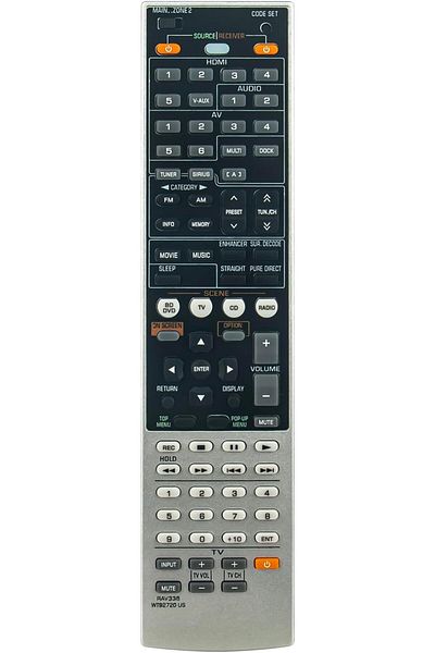 erorex Replaced Fsr73 Zp80760 Remote Compatible Withyamaha Home Audio Receiver Srt 700 Yas 105 Ts 1050 Yas