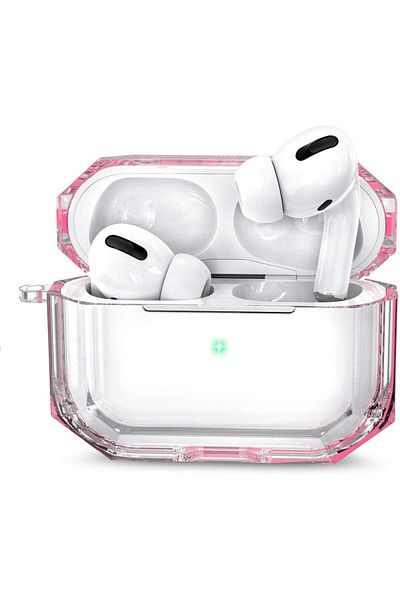 erorex 4 In 1 Clear Silicone Case Cover For Airpods Max Headphones Soft Tpu Ear Cups Cover Ear Pad Case