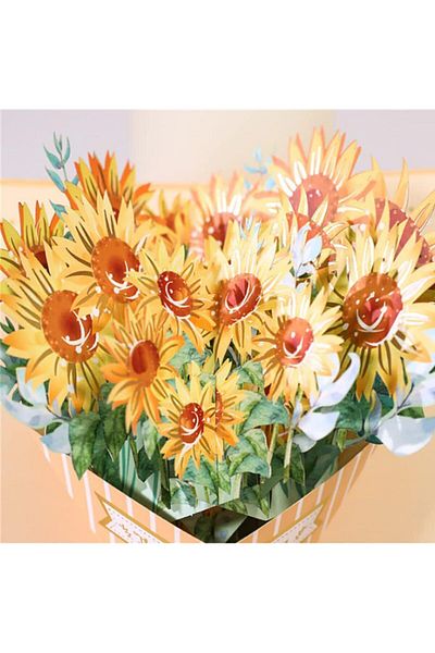 erorex 3D Card Thanks For Everything Handcrafted Greeting Cards Pop Up Greeting Cards With Envelopes