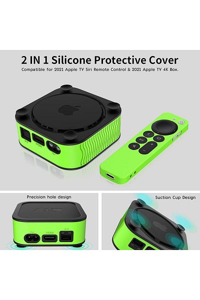 erorex Case For Chromecast Remote Protective Protector For Google Tv 2020 Voice Shockproof Anti Slip Cover
