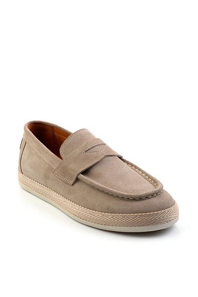 Bambi Gris Leather Men's Espadrille E 01901361702