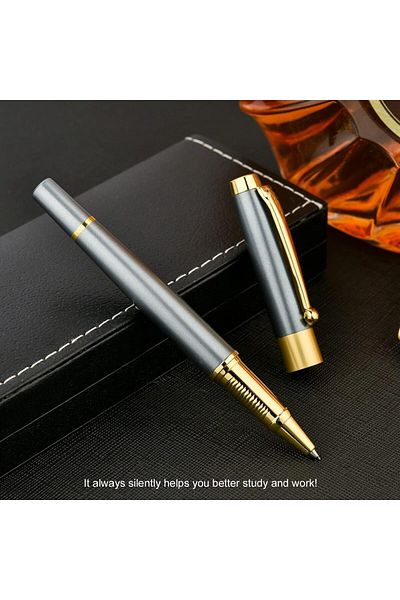 erorex Ballpoint Pen Black Refill Luxury Ballpoint Line Width 0.5Mm Best Ball Pen Gift Set For Men And