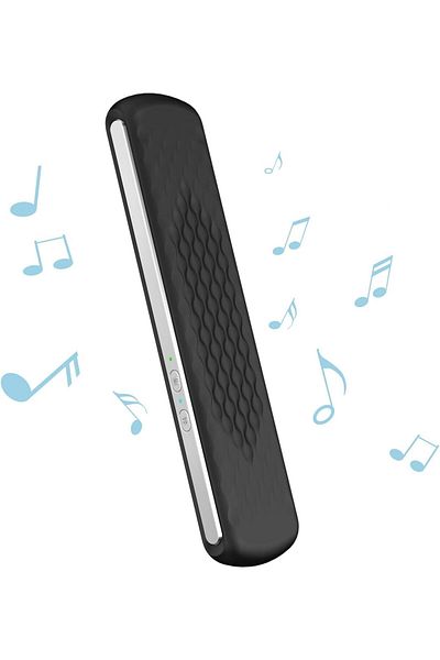 erorex مكبر صوت بلوتوث محمول مع أضواء شفافة ومكبر صوت بلوتوث صغير لاسلكي مع TWS HD