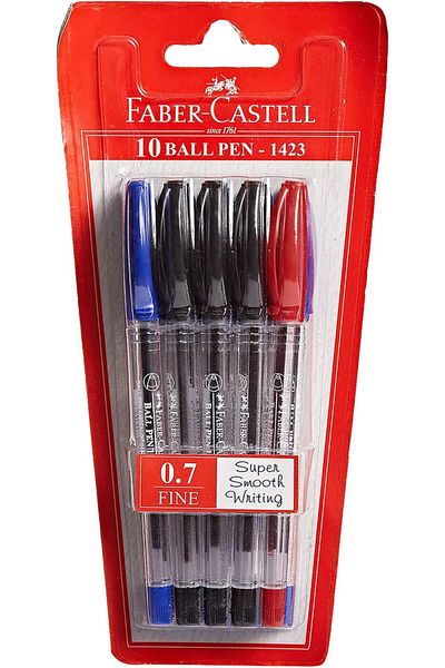 erorex Ballpen 1423 Set Of 10 Assorted