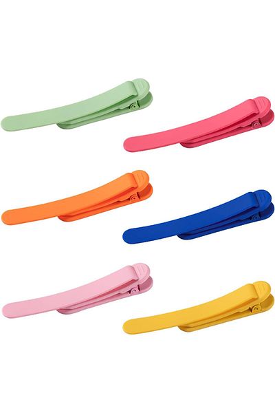 erorex Pack Of 6 Bookmarks Silicone Automatic Bookmark Gifts For Reading Women Men Children Book