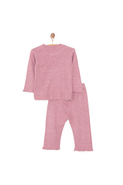 ebebek Hello Baby HelloBaby Kaşkorse Uzun Kol Pijama Takımı Kız Bebek