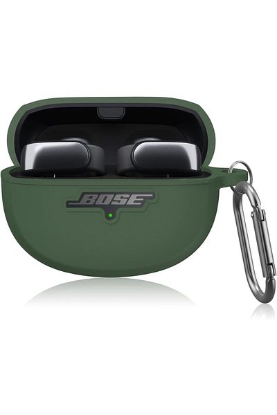 erorex Game Consoles Silicone Case For Bose Ultra Open Earbuds 2024 Shockproof Protective Case With Hooks