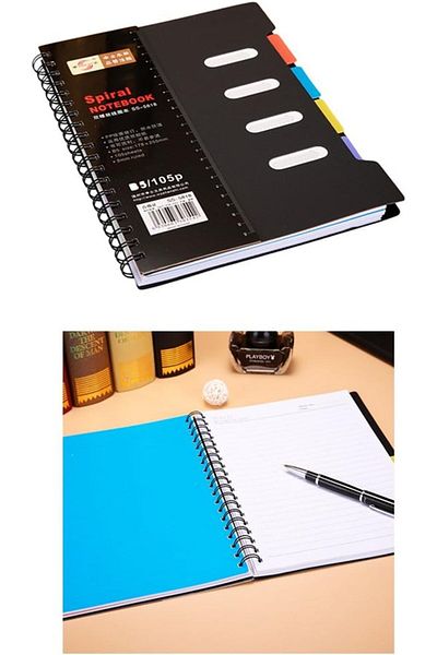 erorex Classified Business Spiral Notebook School And Office Memo Subjects Notebooks Diary Journal