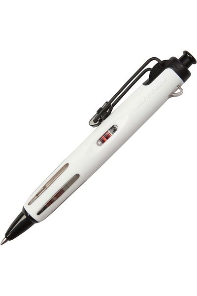 erorex 56068 Airpress Ballpoint Pen White 1 Pack. Pressurized Pen Easily Writes Overhead And On Wet Paper