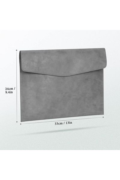 erorex File Folder Pu Leather A4 Document Holder File Organizer Filing Envelope Portfolio Case Tablet