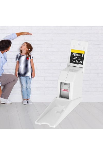 erorex Metal Stature Meter Retractable Measuring Tape Height Stature Meter For Adults And Children 2