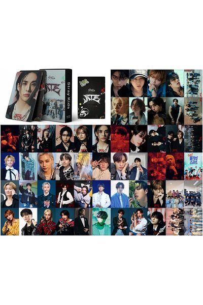 erorex 55Pcs Kpop Stray Kids Photocard Stray Kids 2024 New Album Ate Lomo Card Set Lomo Card Gift For Stay