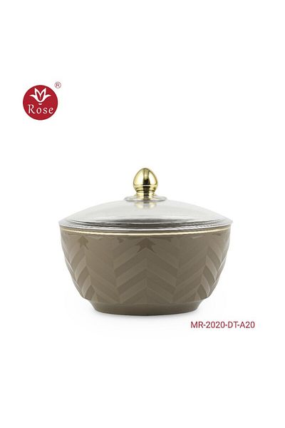 Rose 2020 Date Bowl with Rose Lid (7*14) cm